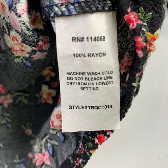 Ten Sixty Sherman Crop Top XL Smocked Off Shoulder - Picture 8 of 8